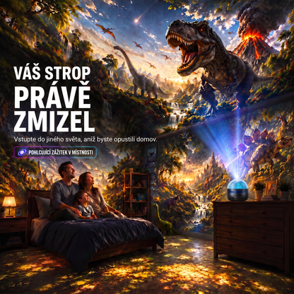 Oficiální obchod | 🦖🌌 SCNDR® 360° chytrý holografický projektor hvězdné oblohy (HD chytrý dynamický 5D)