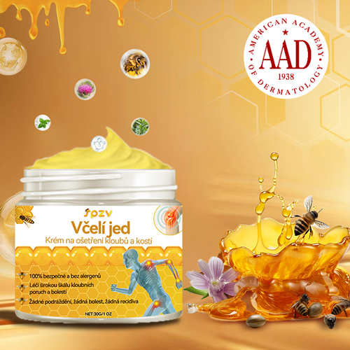 [✅ Oficiální obchod]: 𝐒𝐩𝐳𝐯™ 🌏🌏 Krém na léčbu kloubů a kostí s včelím jedem 🐝 (Novozélandský včelí extrakt, specializovaný na ortopedická onemocnění a bolesti při artritidě)