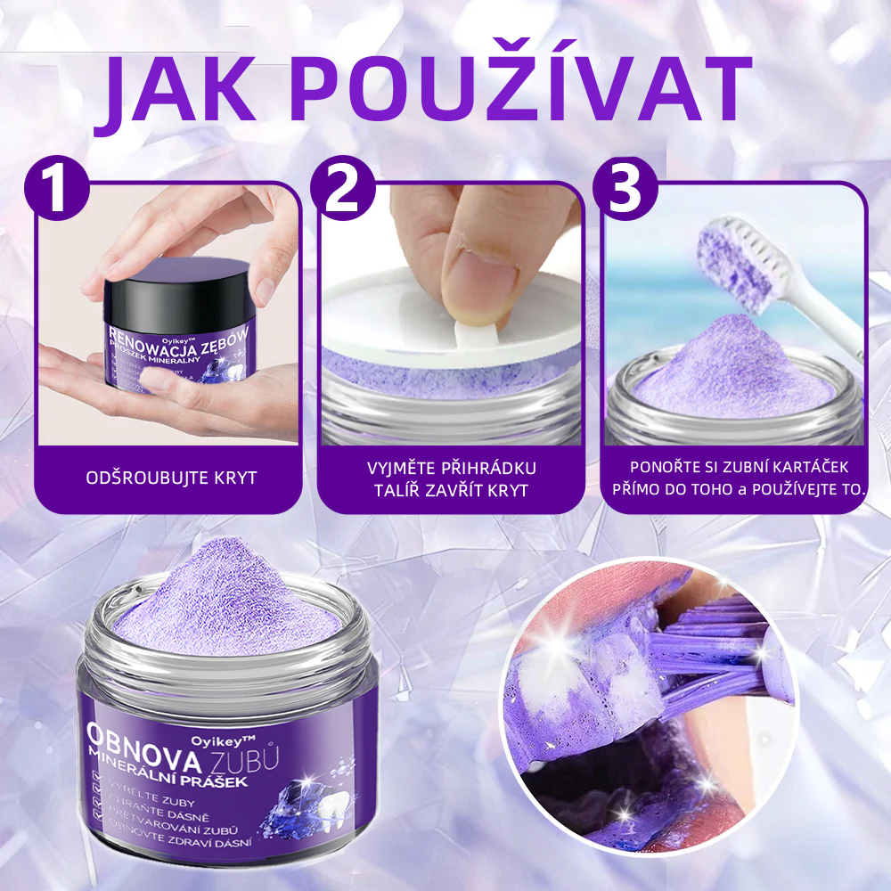 [✅Oficiální obchod.]𝐎𝐲𝐢𝐤𝐞𝐲™ Prášek na obnovu zubní minerálů 💥💥 – produkt pro péči o ústní dutinu (doporučeno odborníky České stomatologické komory, ČSK).