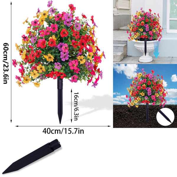 🌷🌷HORKÁ NABÍDKA –  Sleva 60 % 🍀 SVOZK® Celoroční zahradní dekorativní květiny 💦