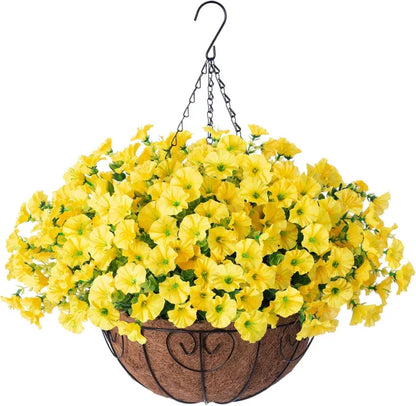 💐💐 Zimní limitovaná edice 2025 ✨ Umělé macešky (petúnie) s UV simulací