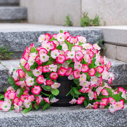 💐💐 Zimní limitovaná edice 2025 ✨ Umělé macešky (petúnie) s UV simulací